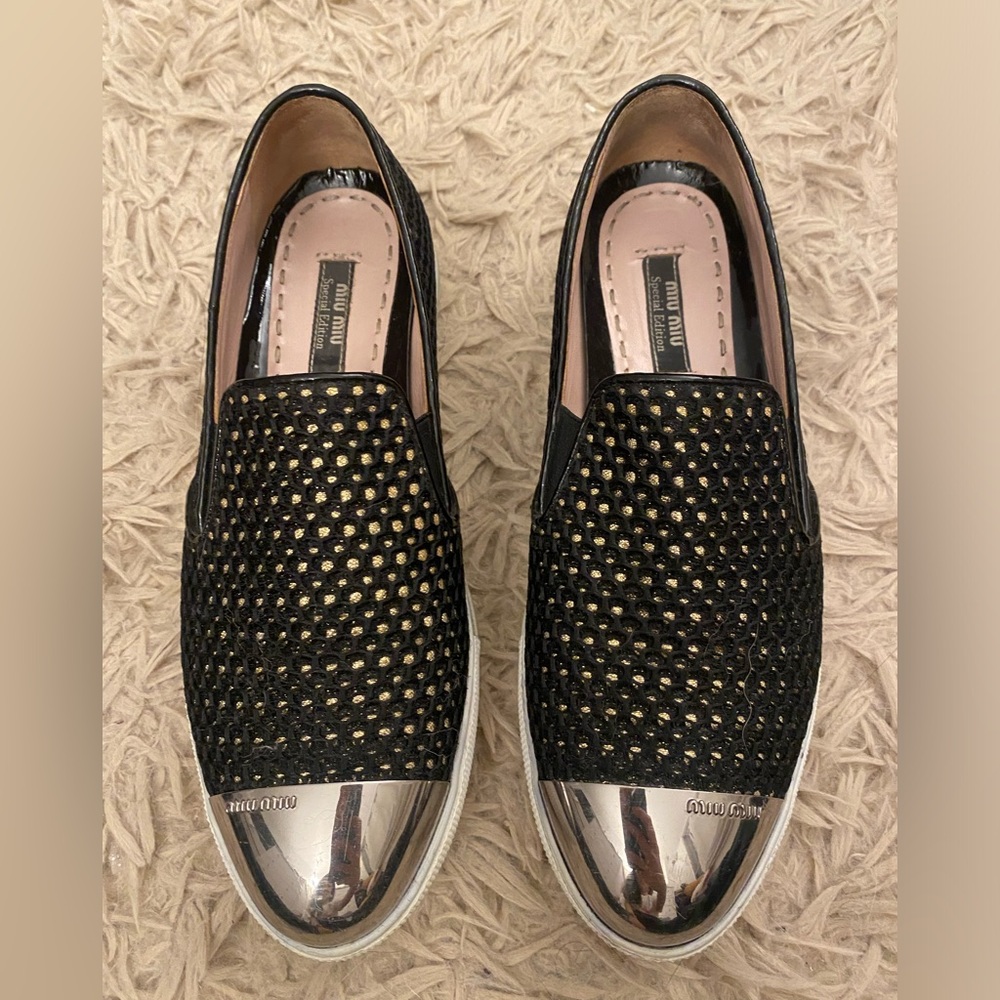 Miu Miu Slip On Sneakers Special Edition